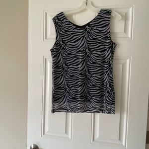 Zebra top